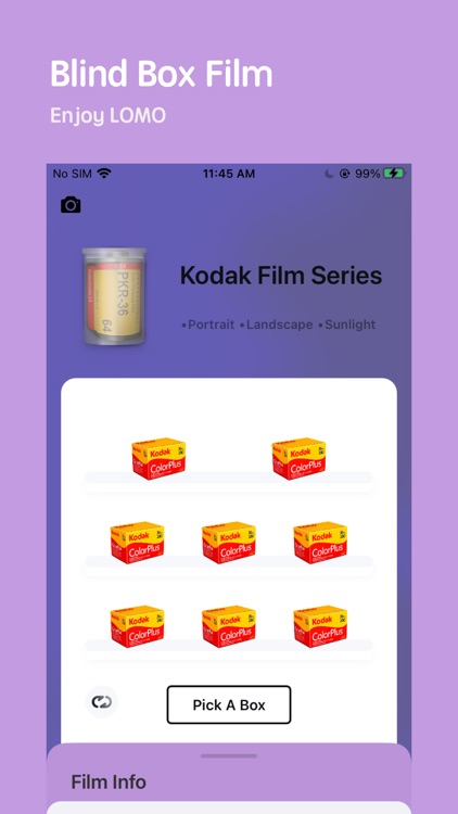 LOCam - Retro film Camera