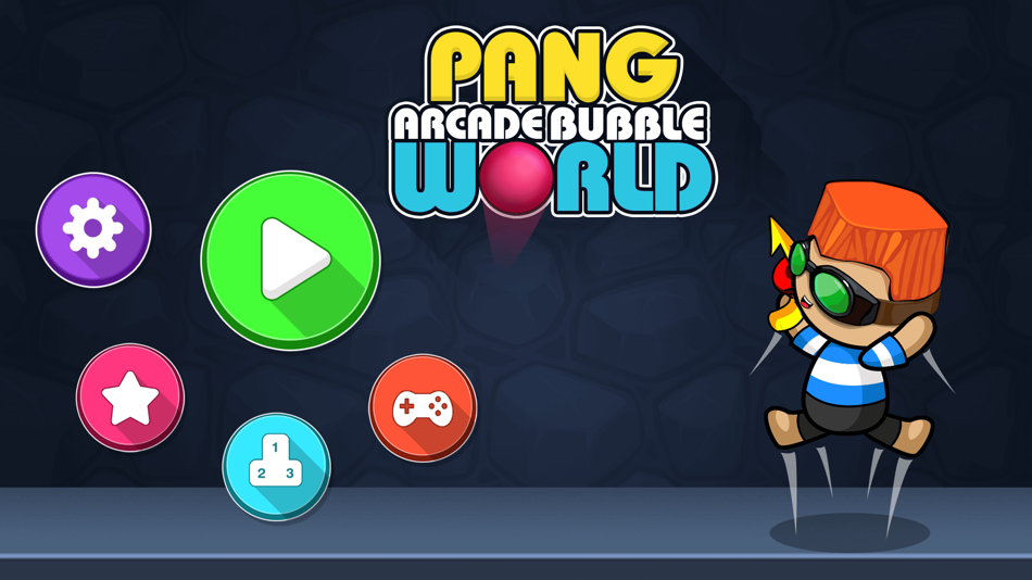 #4. Pang Arcade Bubble World (iOS) 由: Farjad Adnan