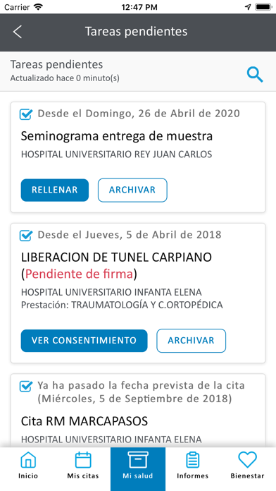 H.U Rey Juan Carlos Screenshot