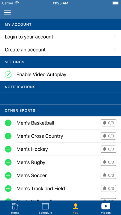 Trinity Western Spartans Screenshot