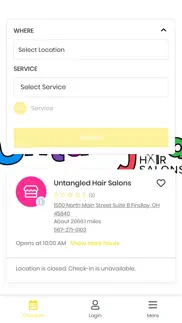 How to cancel & delete untangled hair salons 3