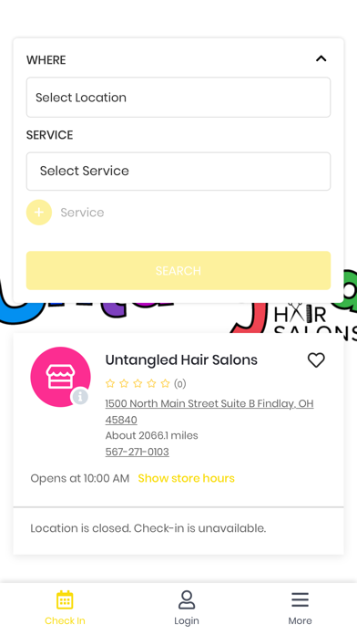Untangled Hair Salons Screenshot