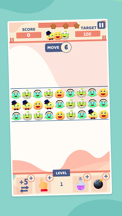 Mood Crush Match-3 Screenshot