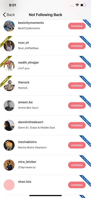 ‎My Followers for Instagram (B) Screenshot