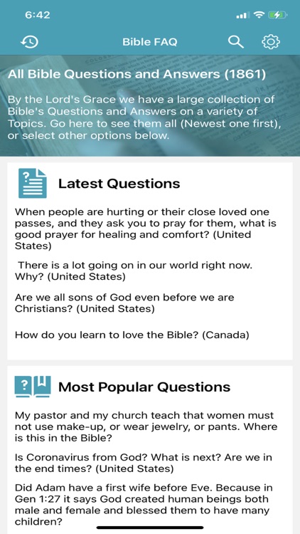 Bible Questions & Answers -FAQ screenshot-6