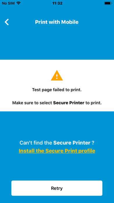 HP JetAdvantage Secure Print screenshot 3