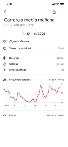 Screenshot 4 Google Fit: monitor actividad iphone