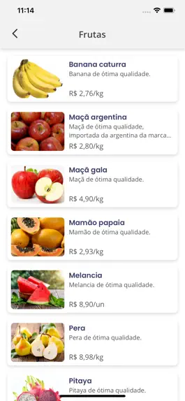 Game screenshot Frutas na Caixa apk