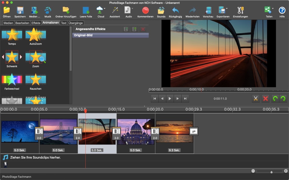 #2. PhotoStage Diashow-Programm (macOS) Podle: NCH Software