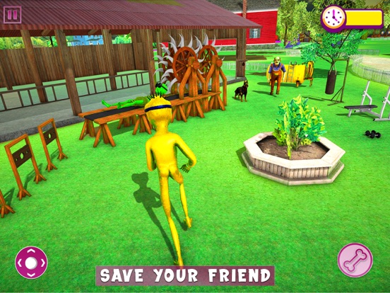 Save Alien from Scary Grandpas iPad app afbeelding 3