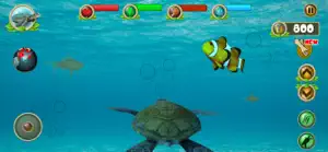 Sea Turtle Survival Sim Games screenshot #3 for iPhone