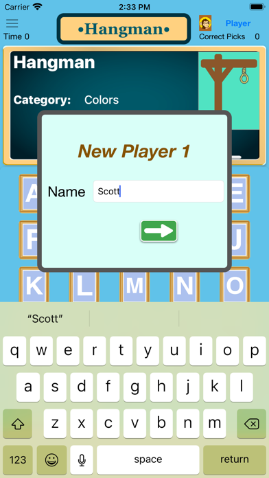 KidsHangmanFun Screenshot