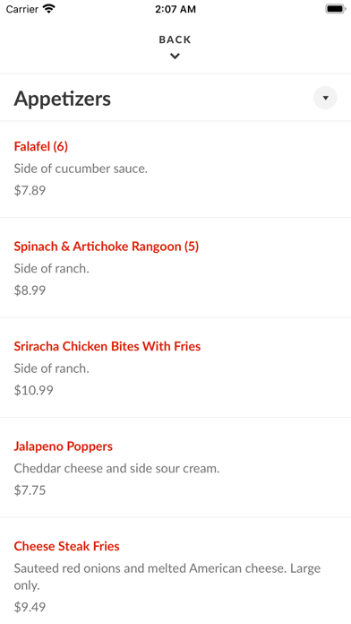 NY Pizza & Family Restaurant Screenshot