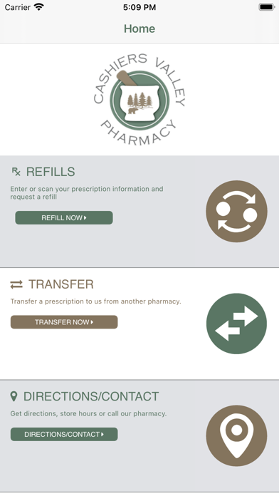 Cashiers Valley Pharmacy Screenshot