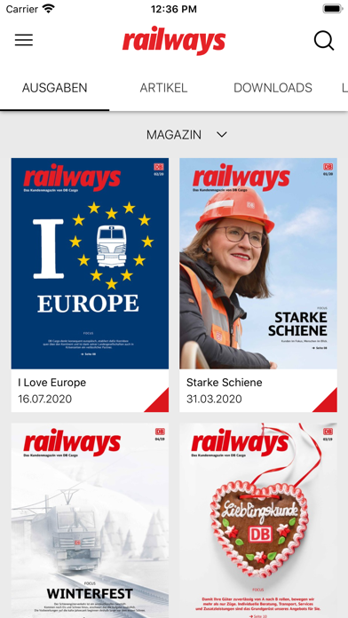 DB Cargo – railways screenshot 2
