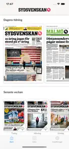 Sydsvenskan E-tidning screenshot #1 for iPhone