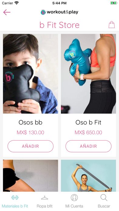 bFit Workout & Play Screenshot