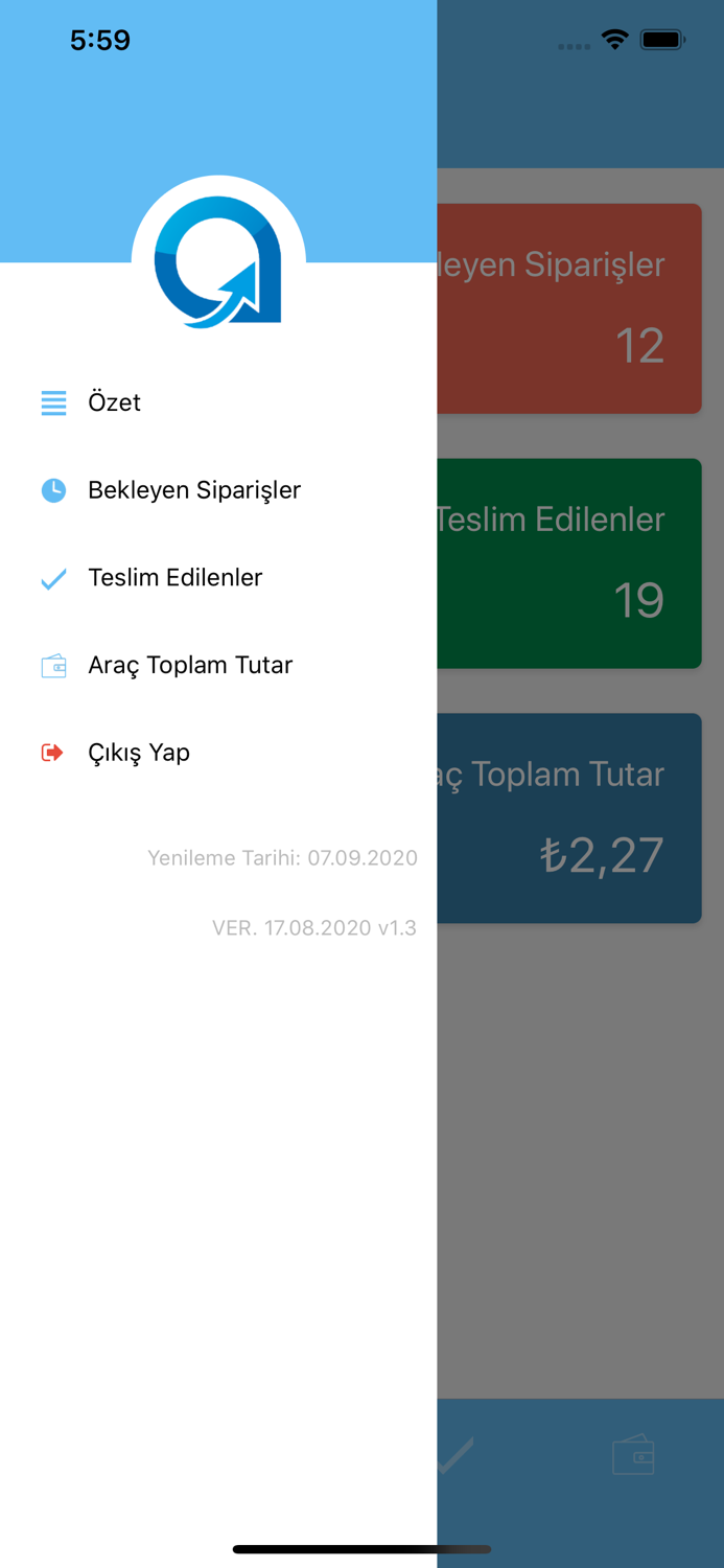 Aybit Tüp Su Araç Uygulaması