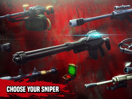 Zombie Hunter: Sniper Games iPad app afbeelding 3