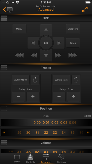 VLC Remote Pro! Screenshot