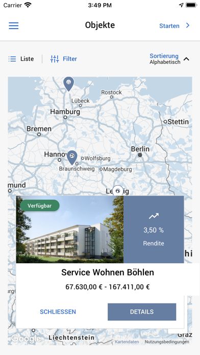 Wert-Investition Holding GmbH Screenshot