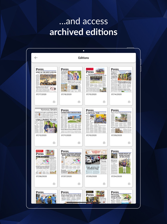 The Dickinson Press E-paper