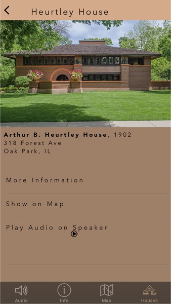 【图】Frank Lloyd Wright Tour(截图2) 【图】Frank Lloyd Wright Tour(截图2)