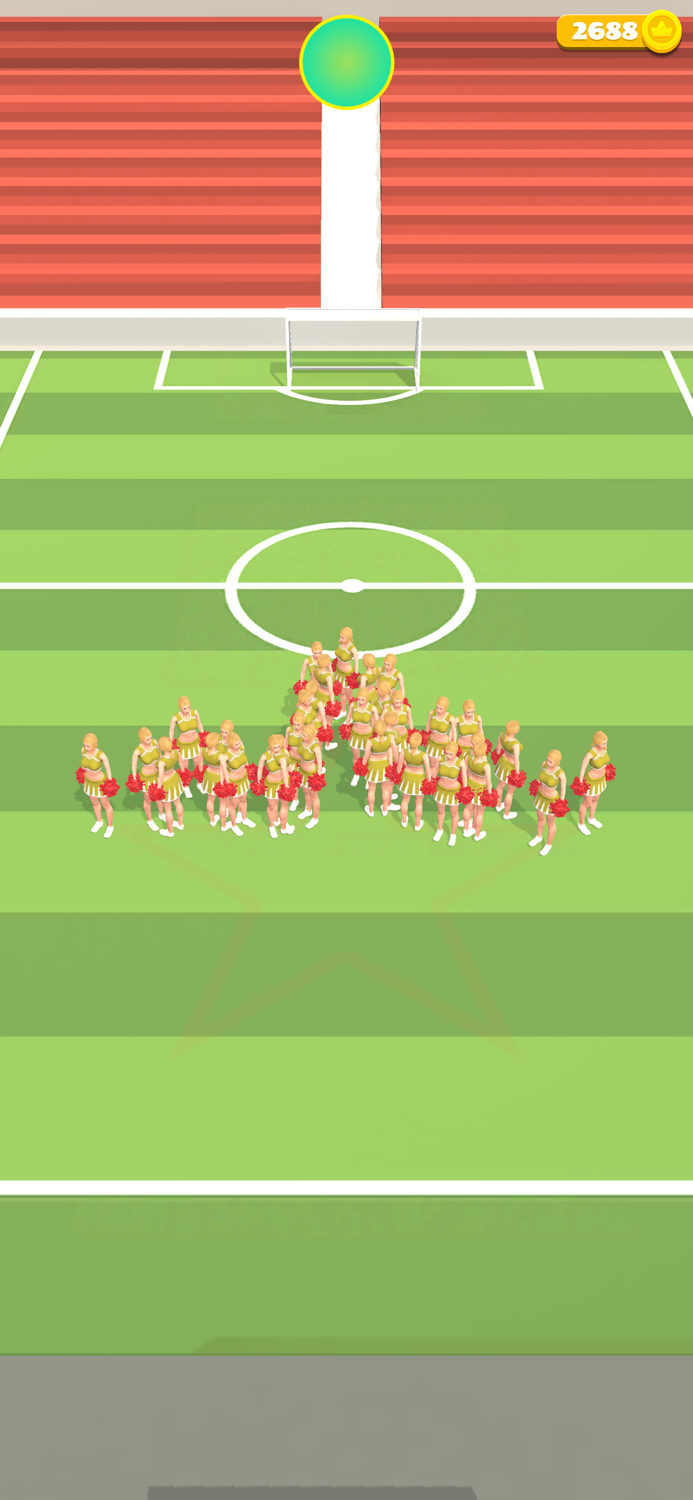 Cheerleaders Show 3D