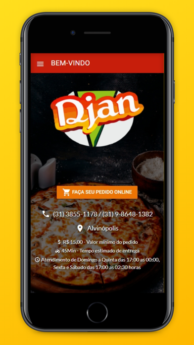 Screenshot #1 pour Djan Lanches e Pizzaria