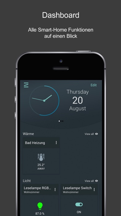 ESWE Smart HOME+ Screenshot