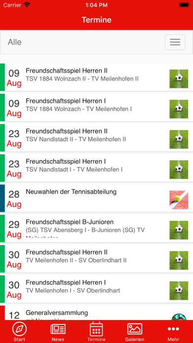 TV Meilenhofen Screenshot