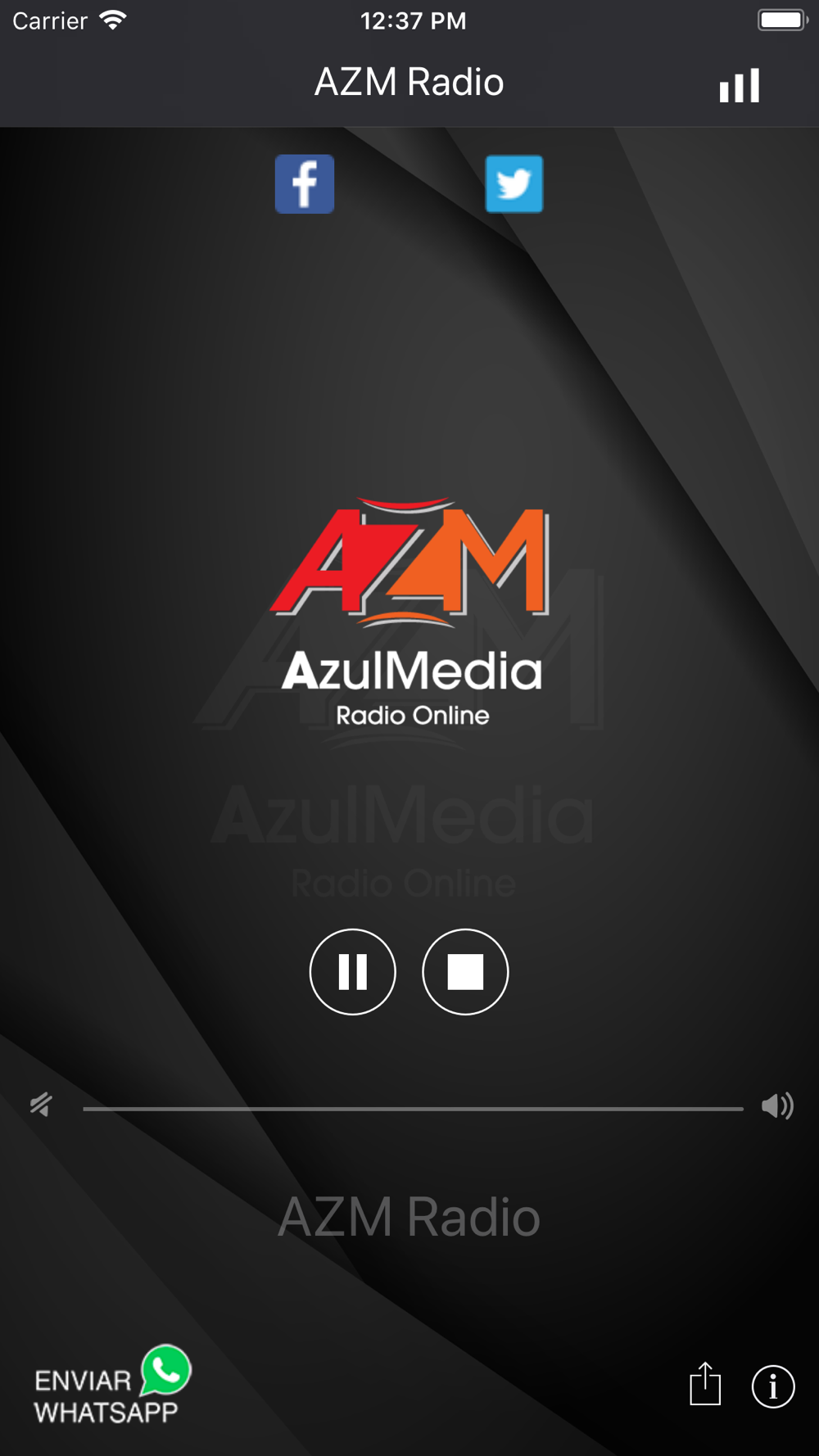AZM Radio Free Download App for iPhone - STEPrimo.com