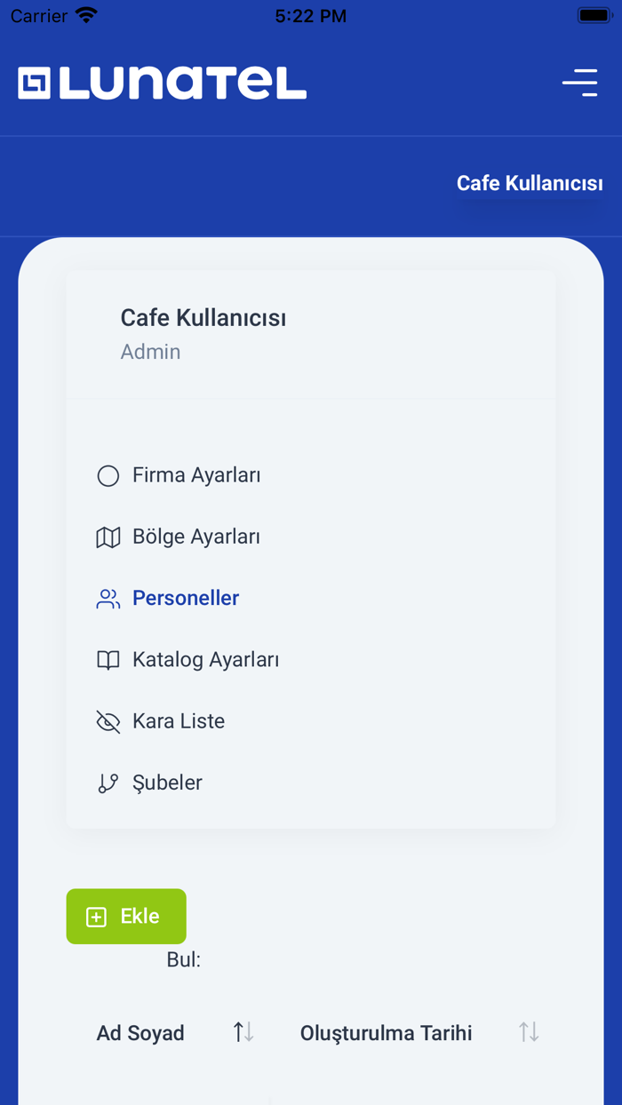 Lunatel - Tedarik Portalı