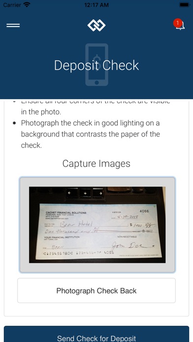 Prime Alliance Bank Screenshot