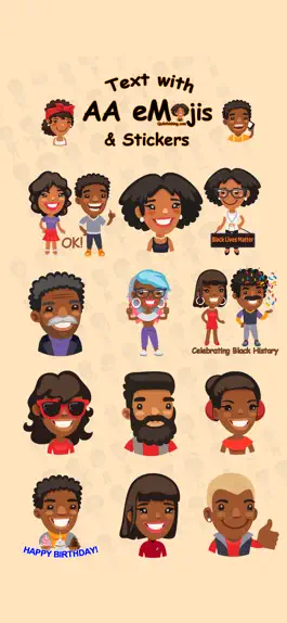 Game screenshot African American AAeMojis mod apk