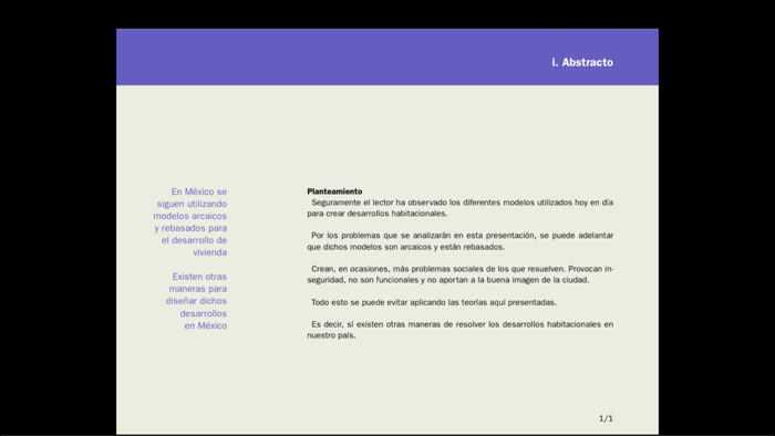 Diseñando Espacio Defendible