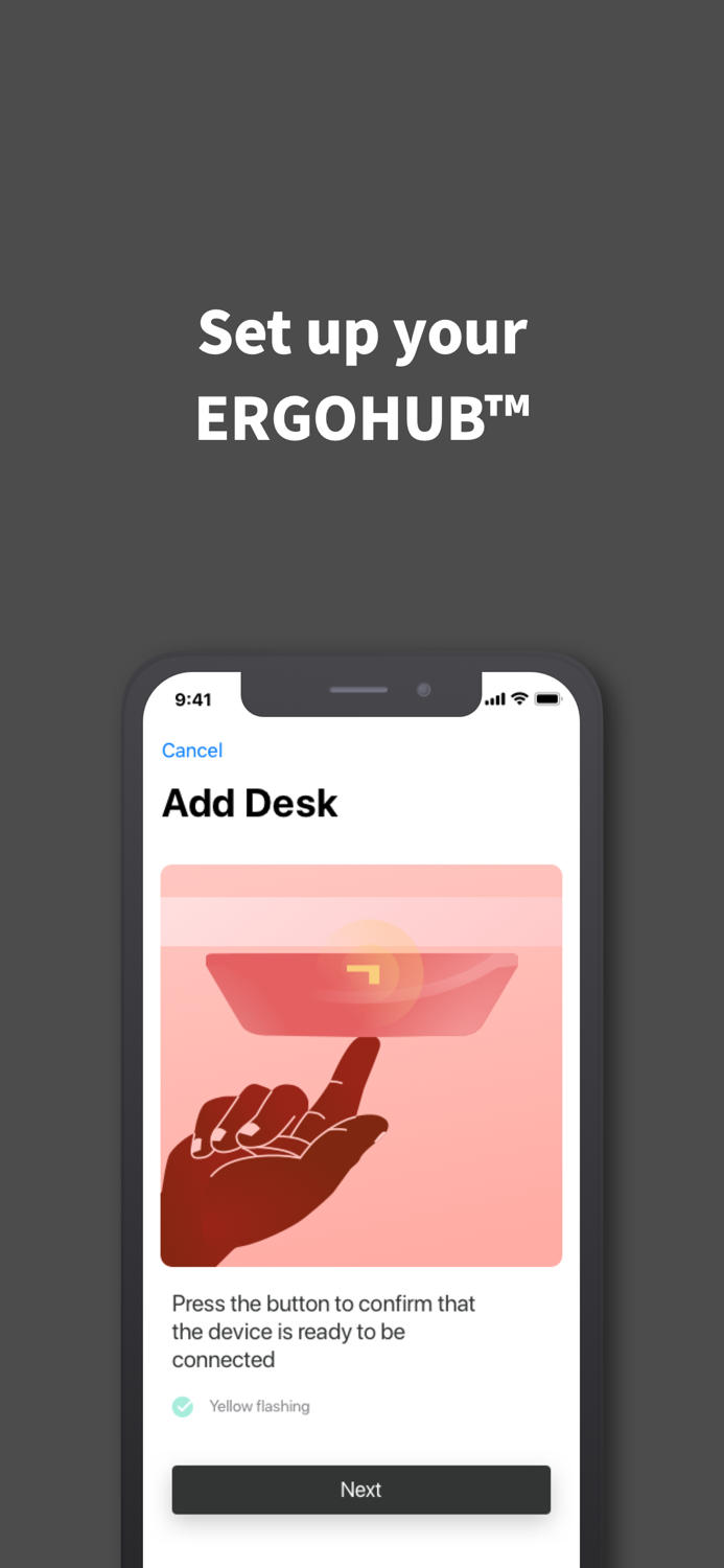 ERGO - Smart Desk App