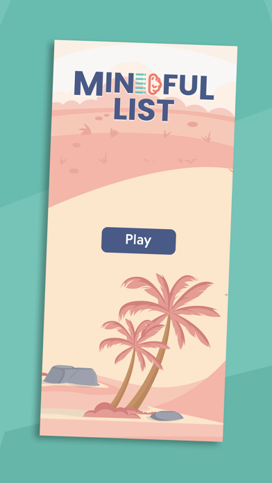 Mindful List Screenshot
