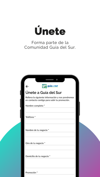 Cuponera Guía del Sur Screenshot