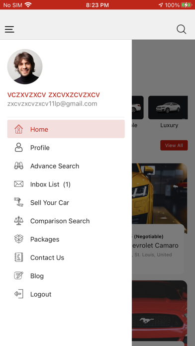 Pick or Sell Cars Screenshot