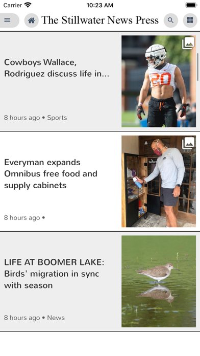Stillwater News Press Screenshot