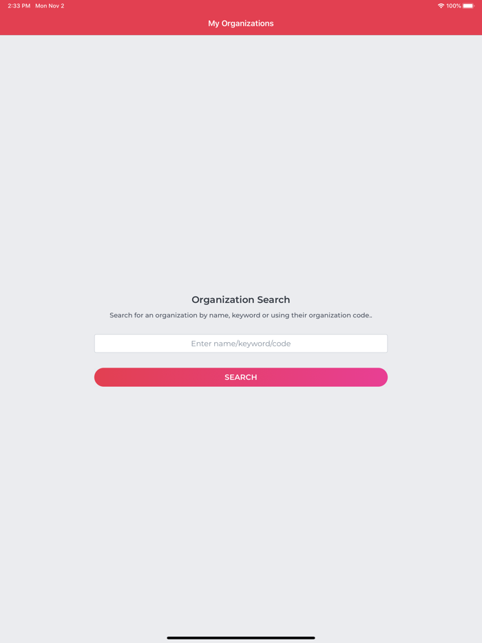 BRYNK Platform  Organizations