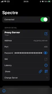 spectre vpn iphone screenshot 1