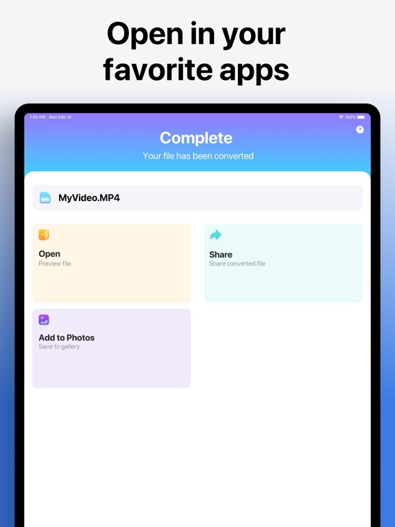 App screenshot