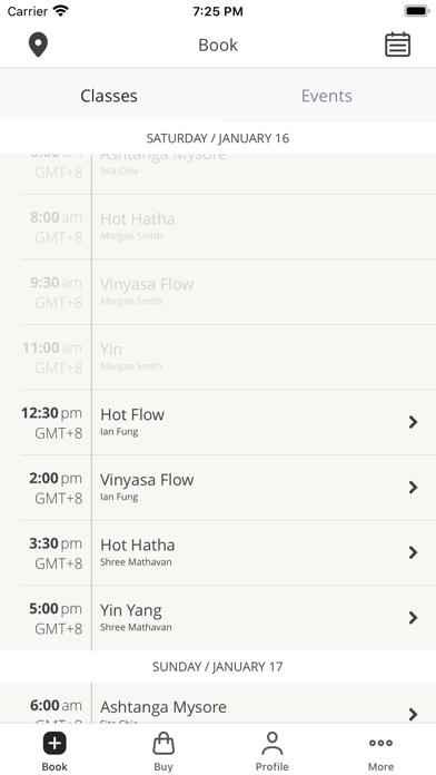Hom Yoga Screenshot
