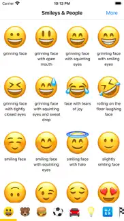 emoji meanings dictionary list iphone screenshot 1