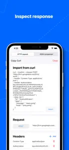 HTTP requests screenshot #2 for iPhone