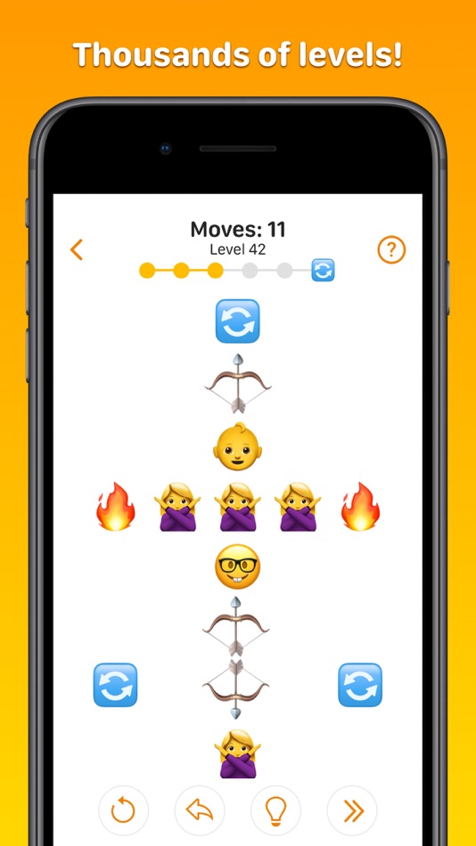 #4. Tapaku: Emoji Puzzle (iOS) 由: Weather Maps LLC