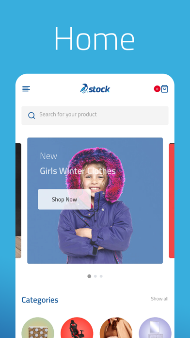 theStock.store Screenshot