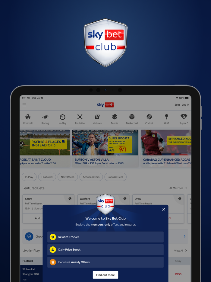 Sky Bet - Sports Betting